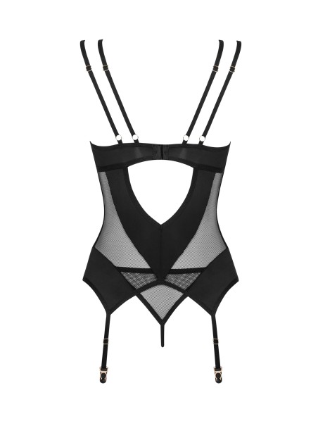 Obsessive Lingerie sexy corsetto con perizoma collezione Nesari Obsessive Lingerie sexy corsetto con perizoma collezione Nesari