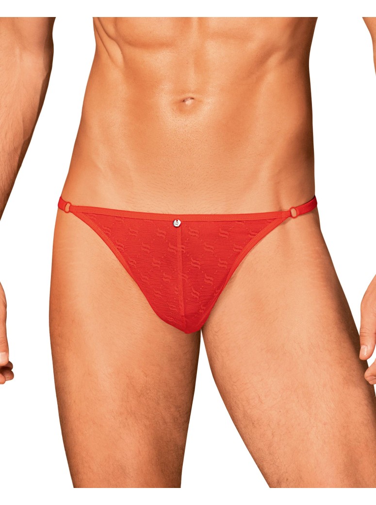 Obsessive Lingerie perizoma rosso da uomo Obsessiver
