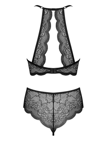 Obsessive Lingerie completino intimo aperto con perle Pearlove