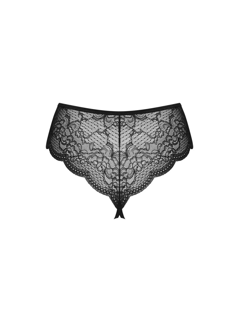 Obsessive Lingerie sexy mutandine aperte con perle Pearlove