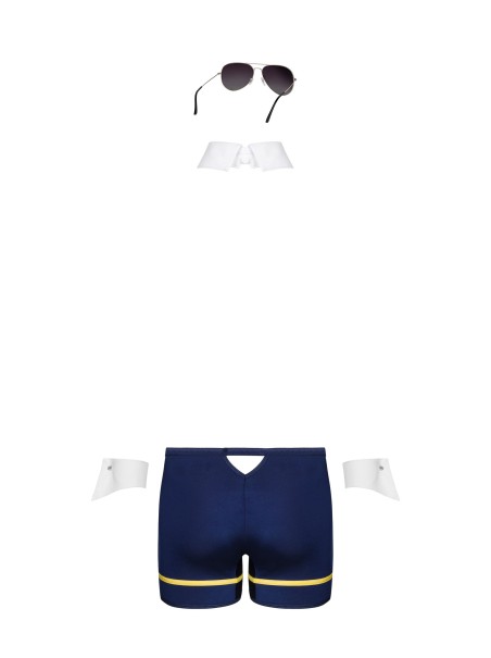 Obsessive Lingerie set travestimento da uomo pilota
