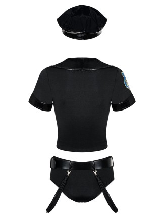 Obsessive Lingerie costume da poliziotta in 6 pezzi 2