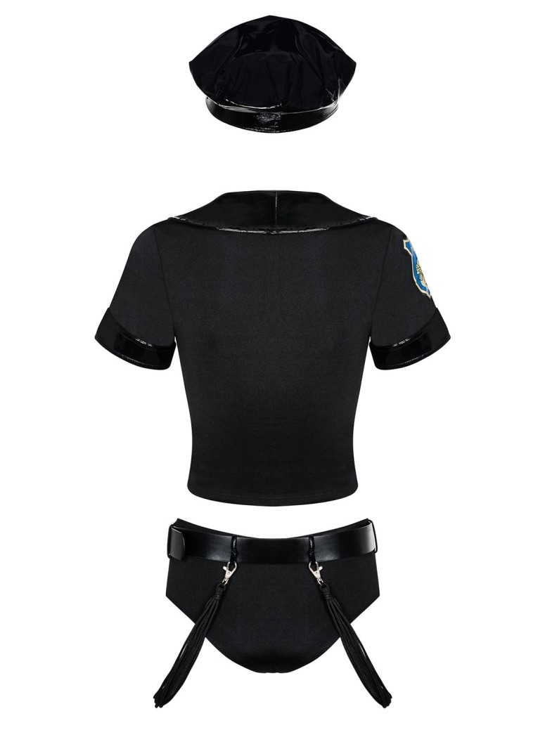 Obsessive Lingerie costume da poliziotta in 6 pezzi