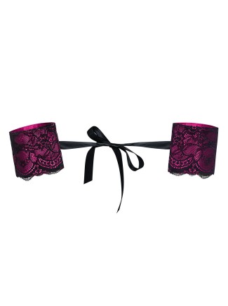 Obsessive Lingerie  manettine in pizzo Roseberry
