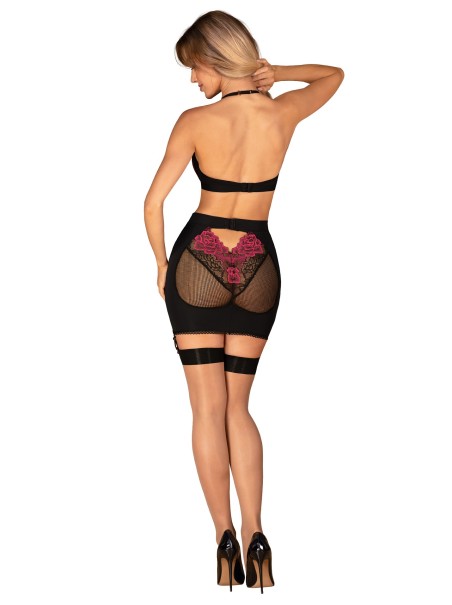 Obsessive Lingerie completino con top e gonna Rosenty