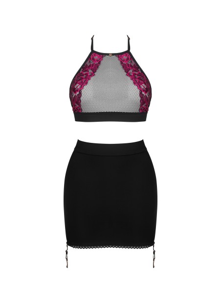 Obsessive Lingerie completino con top e gonna Rosenty