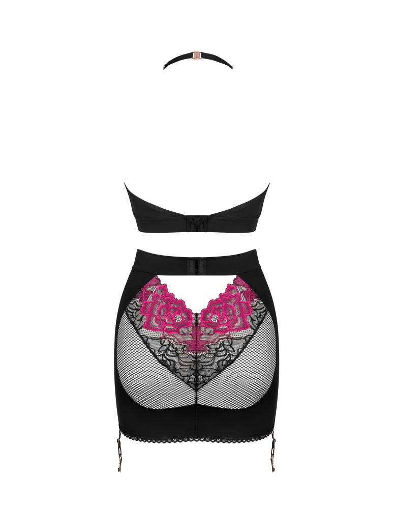 Obsessive Lingerie completino con top e gonna Rosenty