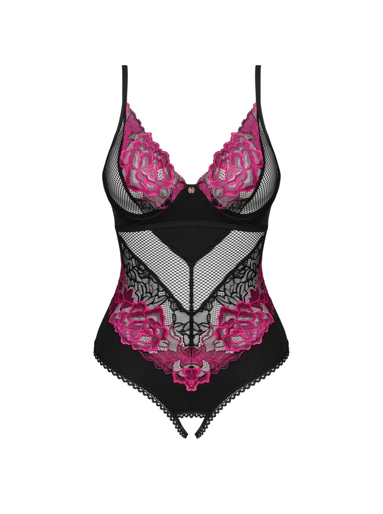 Obsessive Lingerie sexy body aperto Rosenty