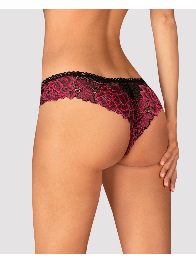 Obsessive Lingerie mutandine in pizzo floreale Rosenty
