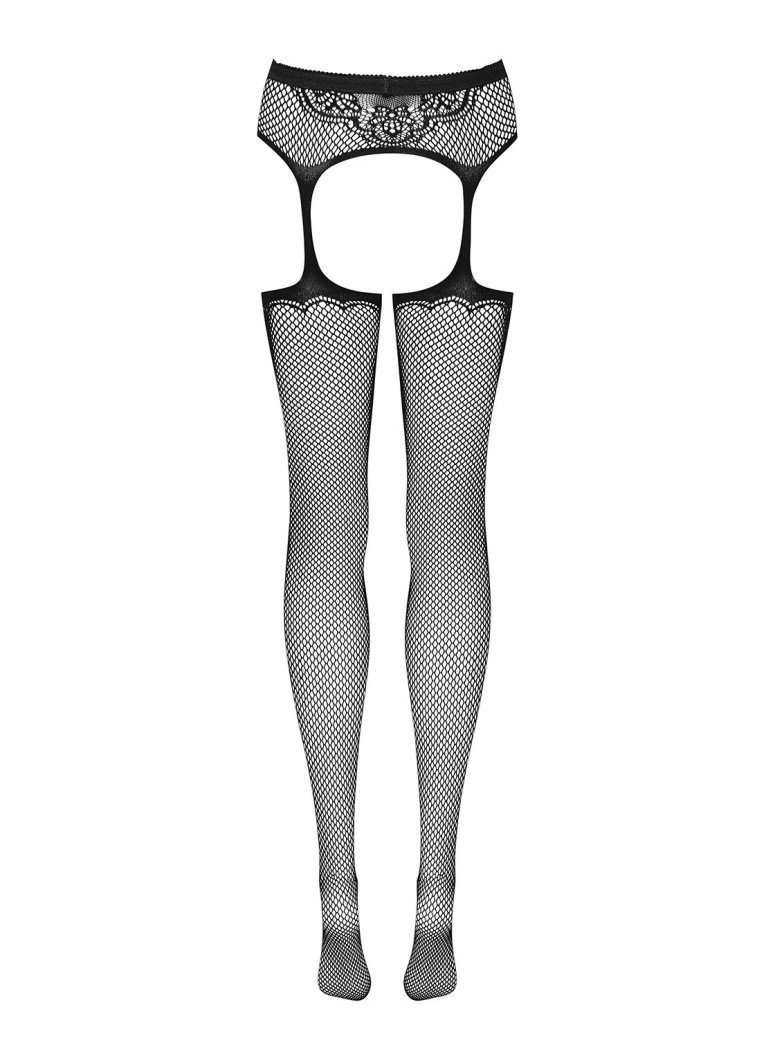 Obsessive Lingerie sexy collant giarrettiera in mircorete S232