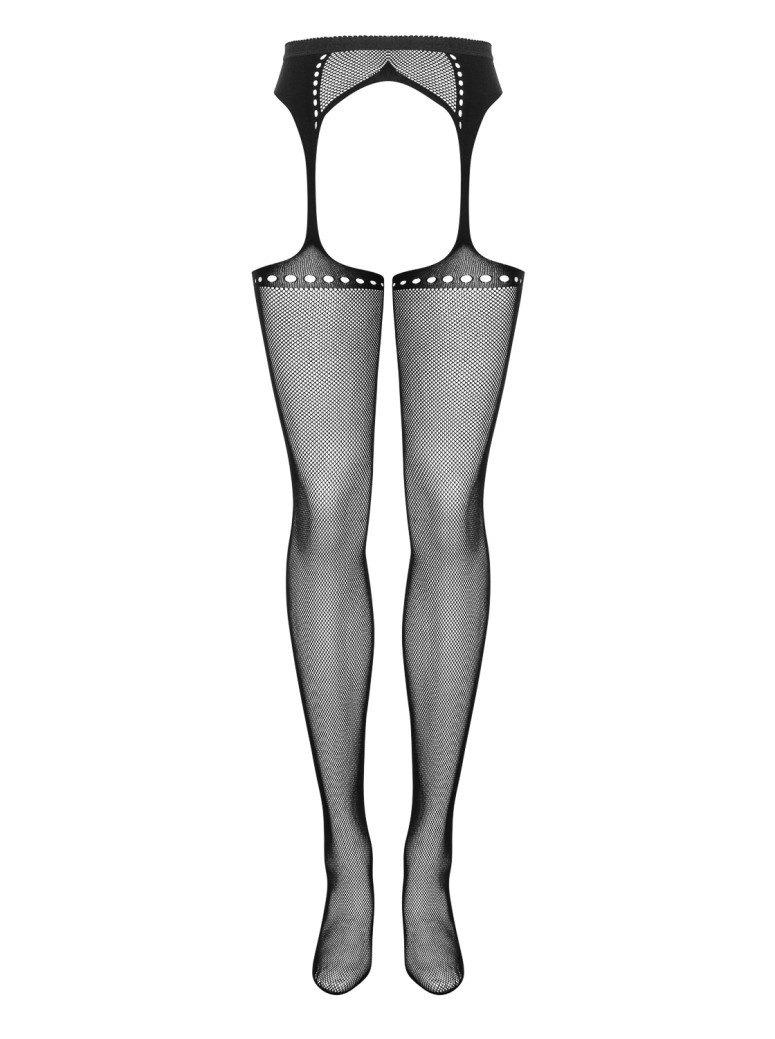 Obsessive Lingerie sexy collant giarrettiera con riga S314