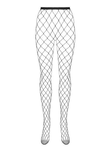 Obsessive Lingerie collant neri a rete larga S812 Obsessive Lingerie collant neri a rete larga S812