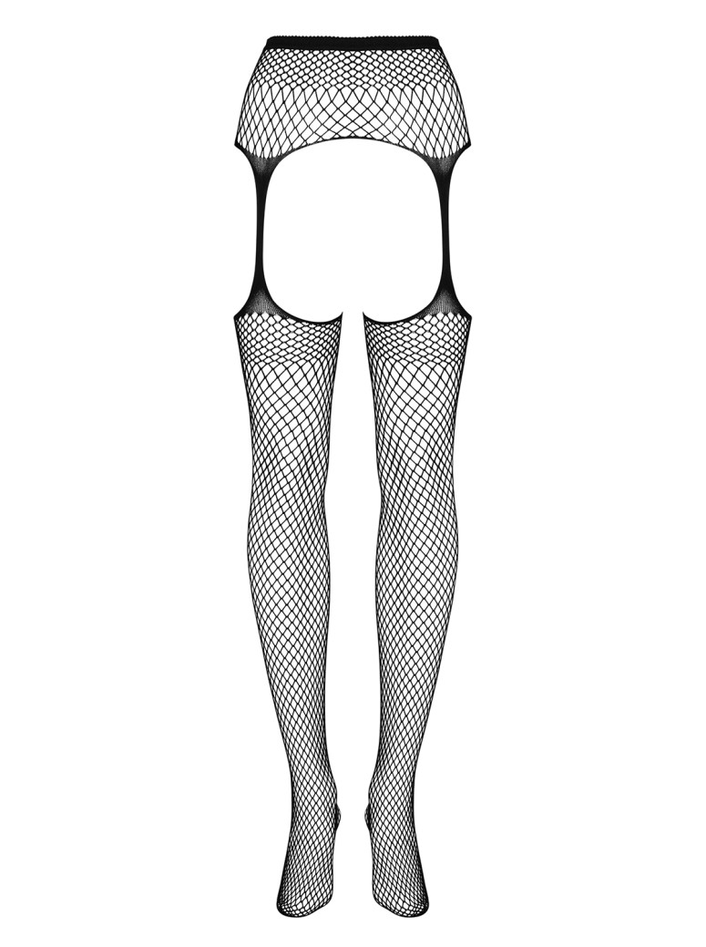Obsessive Lingerie sexy collant aperti a rete S815