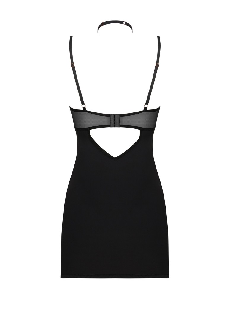 Obsessive Lingerie sexy chemise con ferretto e perizoma Selinne