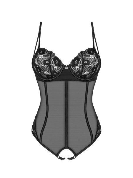 Obsessive Lingerie Serena Love sexy body aperto all inguine