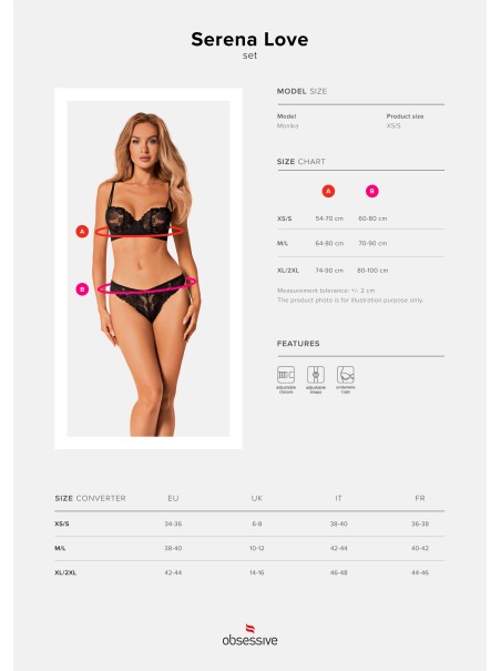 Obsessive Lingerie sexy completino Serena Love