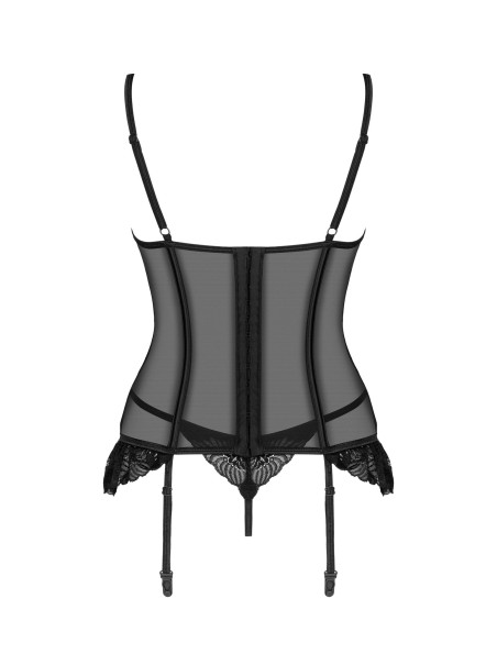 Obsessive sexy corsetto con stecche verticali e perizoma Serena Love Obsessive sexy corsetto con stecche verticali e perizoma Serena Love
