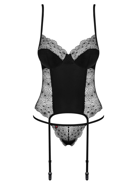 Obsessive Lingerie corsetto con perizoma Sharlotte Obsessive Lingerie corsetto con perizoma Sharlotte