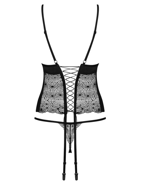 Obsessive Lingerie corsetto con perizoma Sharlotte Obsessive Lingerie corsetto con perizoma Sharlotte