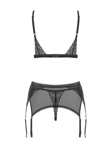 Obsessive Lingerie completino intimo con reggicalze Shibu
