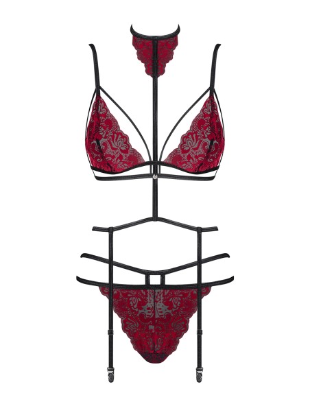 Obsessive Lingerie completino intimo tre pezzi Sugestina