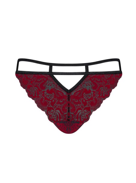 Obsessive Lingerie sexy mutandine in pizzo con stringhe Sugestina