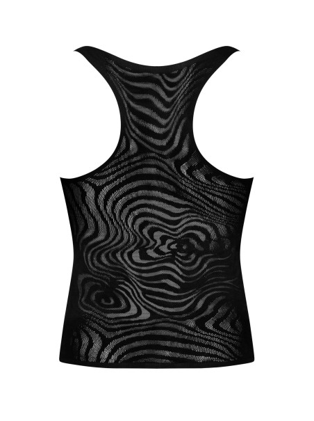 Obsessive Lingerie canotta da uomo in microfibra elasticizzata T103