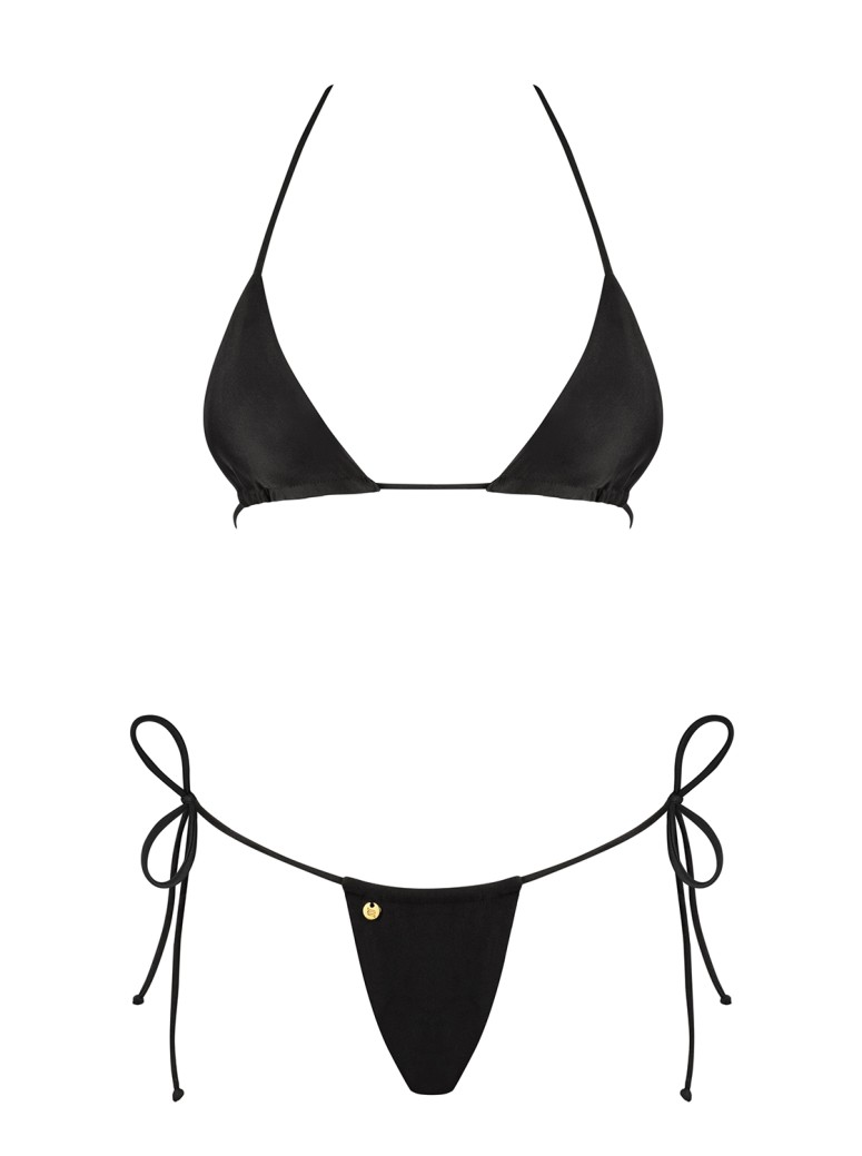 Obsessive moda mare sexy bikini micro bella Vista Black
