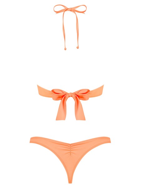 Obsessive bikini rosa corallo con ferretto Paralia
