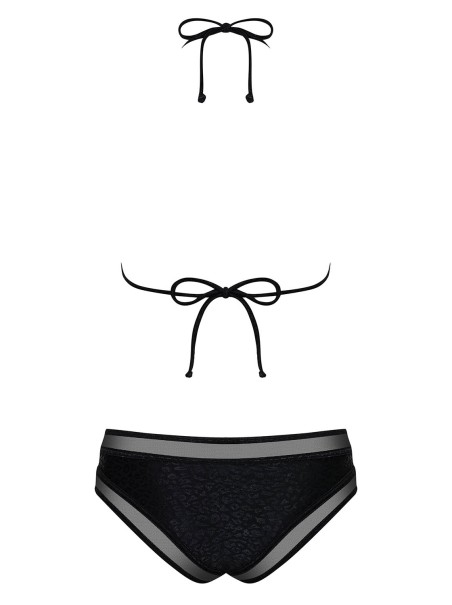 Obsessive bikini maculato con trasparenze Celestie