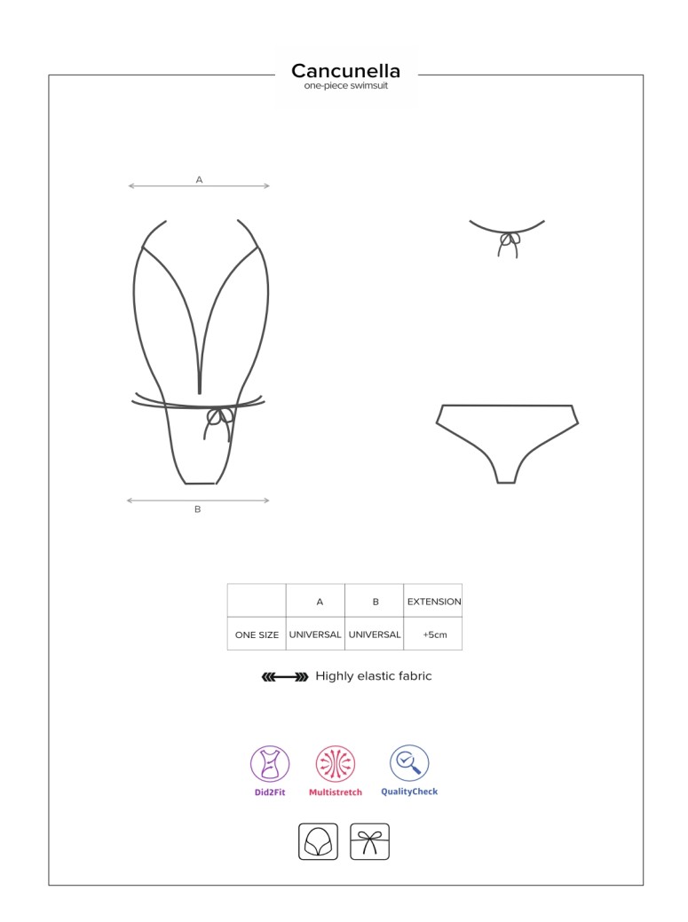 Obsessive costume intero animalier Cancunella