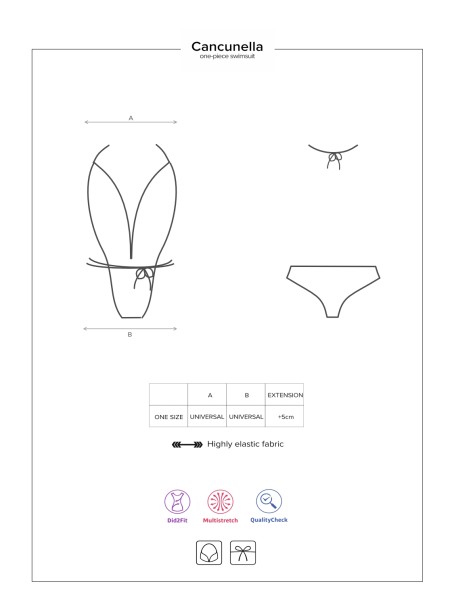 Obsessive costume intero animalier Cancunella