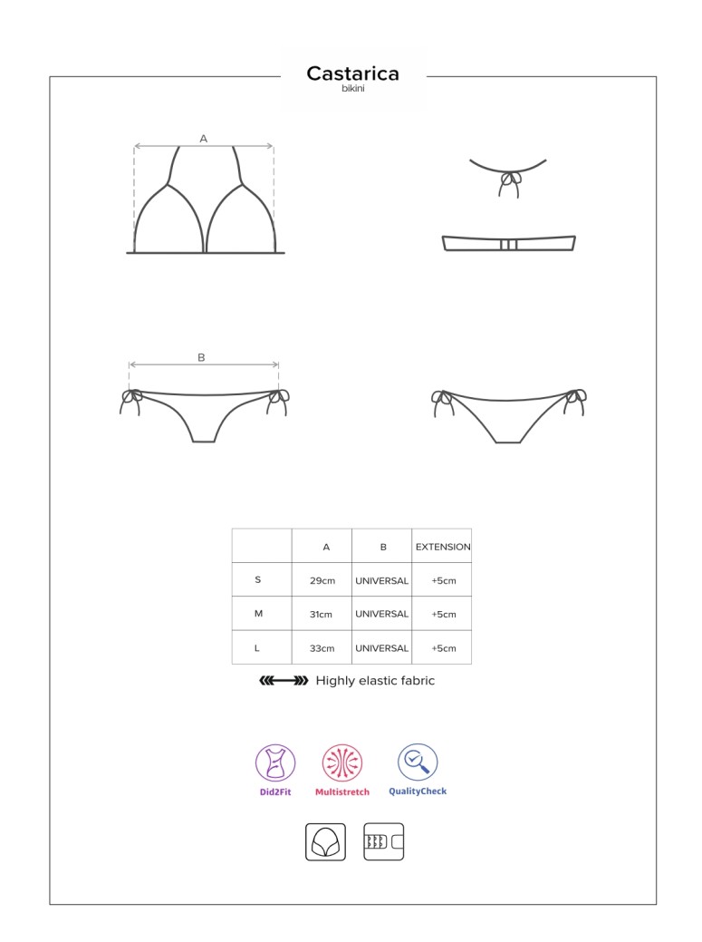 Obsessive Swimwear costume mare Costarica in due colori