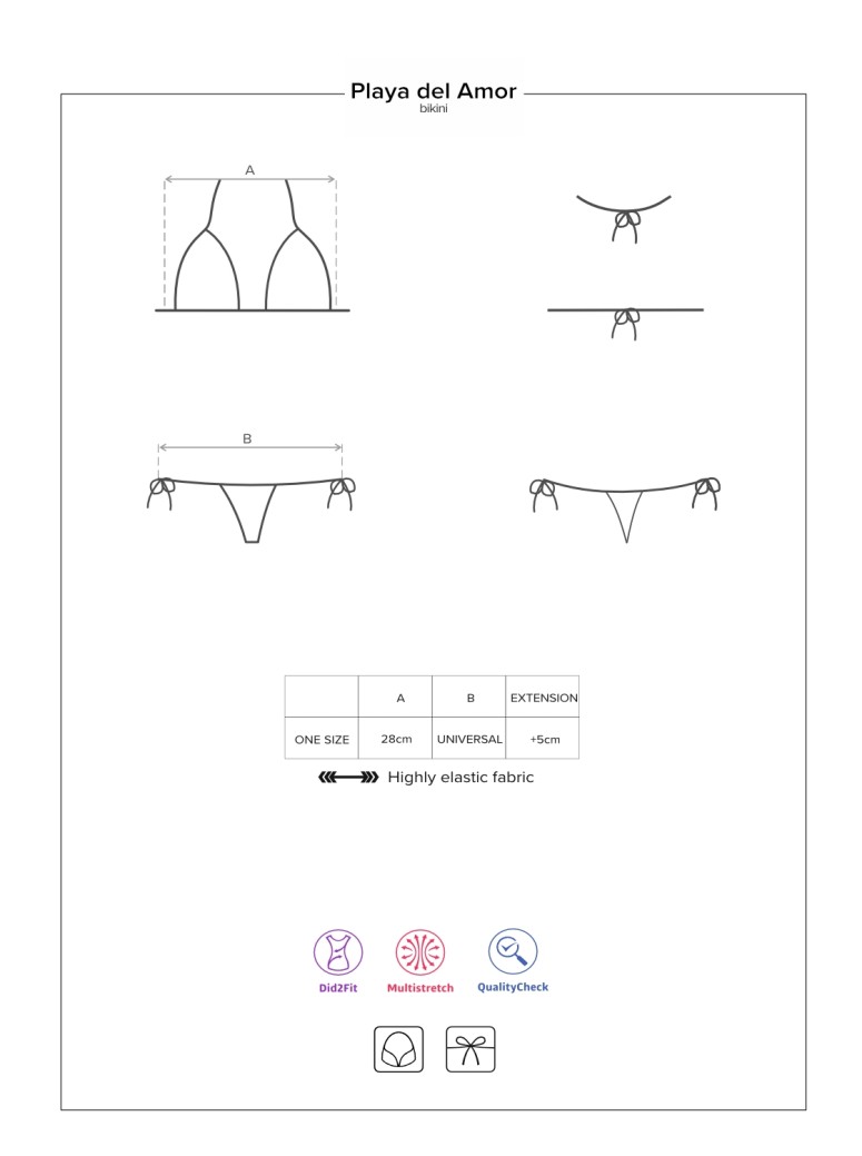 Obsessive Bikini mare Playa del Amor