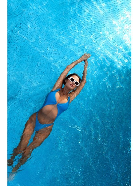 Obsessive sexy costume intero azzurro Scarleta