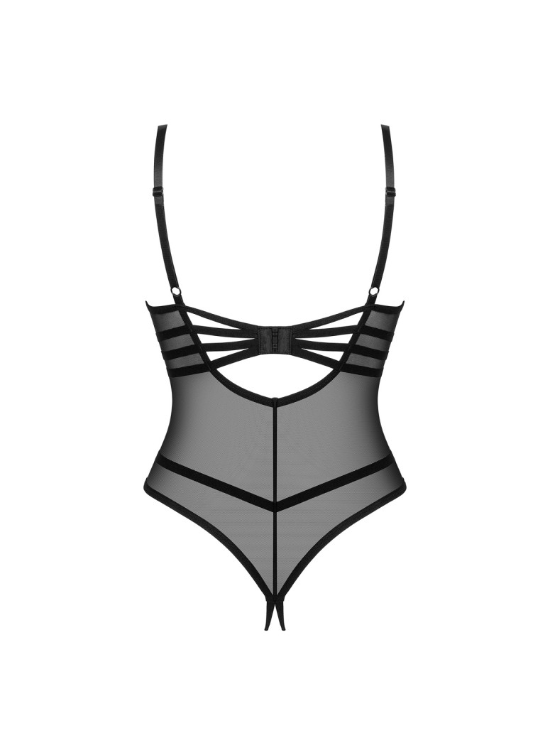 Obsesssive Lingerie sexy body carioca aperto all'inguine Roxelia