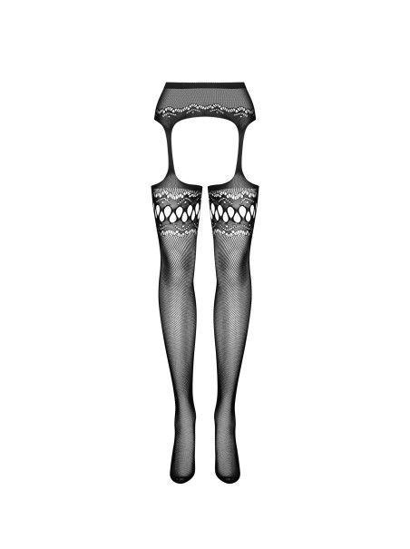 Obsessive sexy collant giarrettiera in morbida microrete S214 Obsessive sexy collant giarrettiera in morbida microrete S214