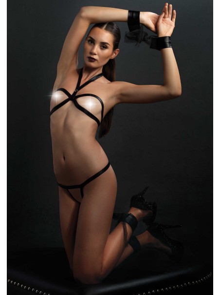 set bondage 4 pezzi  Leg Avenue set bondage 4 pezzi  Leg Avenue