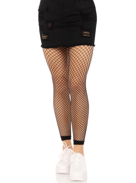 collant footless in morbida rete Leg Avenue