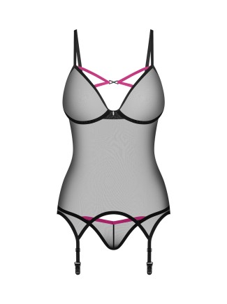 corsetto e perizoma trasparente collezione Obsessive Novenes 2