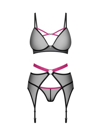 Novenes set intimo tre pezzi Obsessive 2