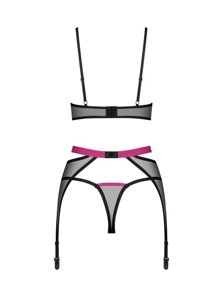 Novenes set intimo tre pezzi Obsessive