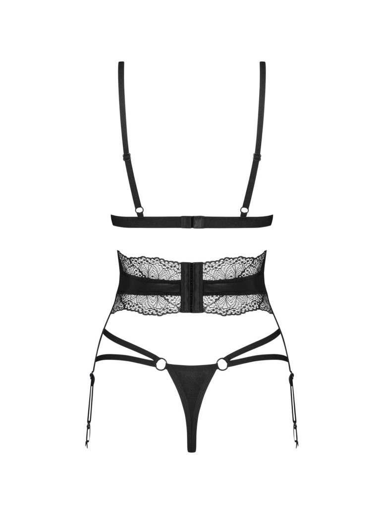 Obsessive sexy set intimo con reggicalze Lobellis