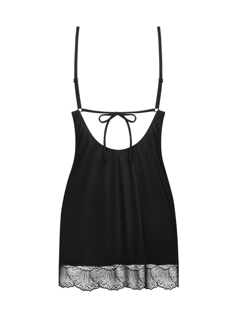 Obsessive elegante chemise con perizoma Lobellis