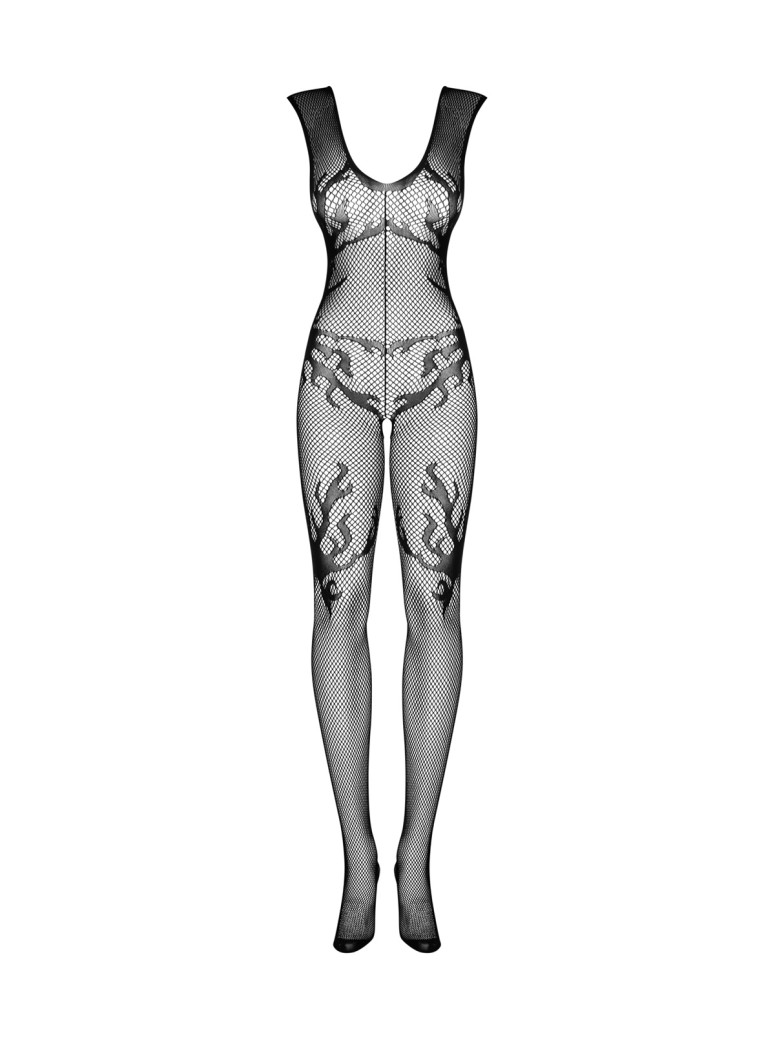 Obsessive  sexy bodystocking design aperto all'inguine F241