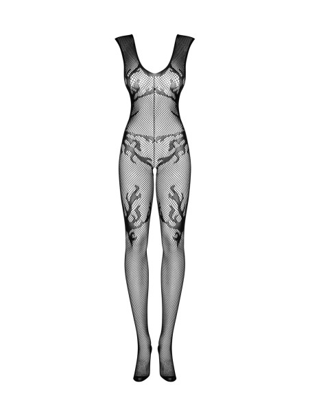Obsessive  sexy bodystocking design aperto all'inguine F241