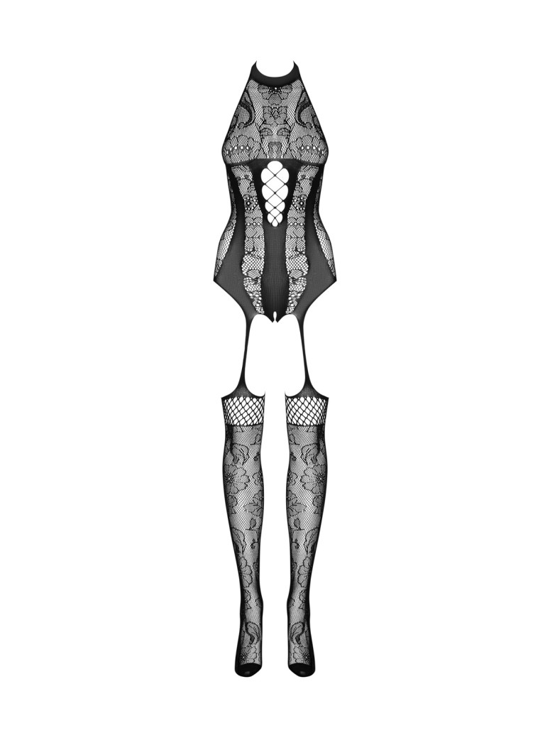 Obsessive sexy bodystocking design aperto all'inguine F240