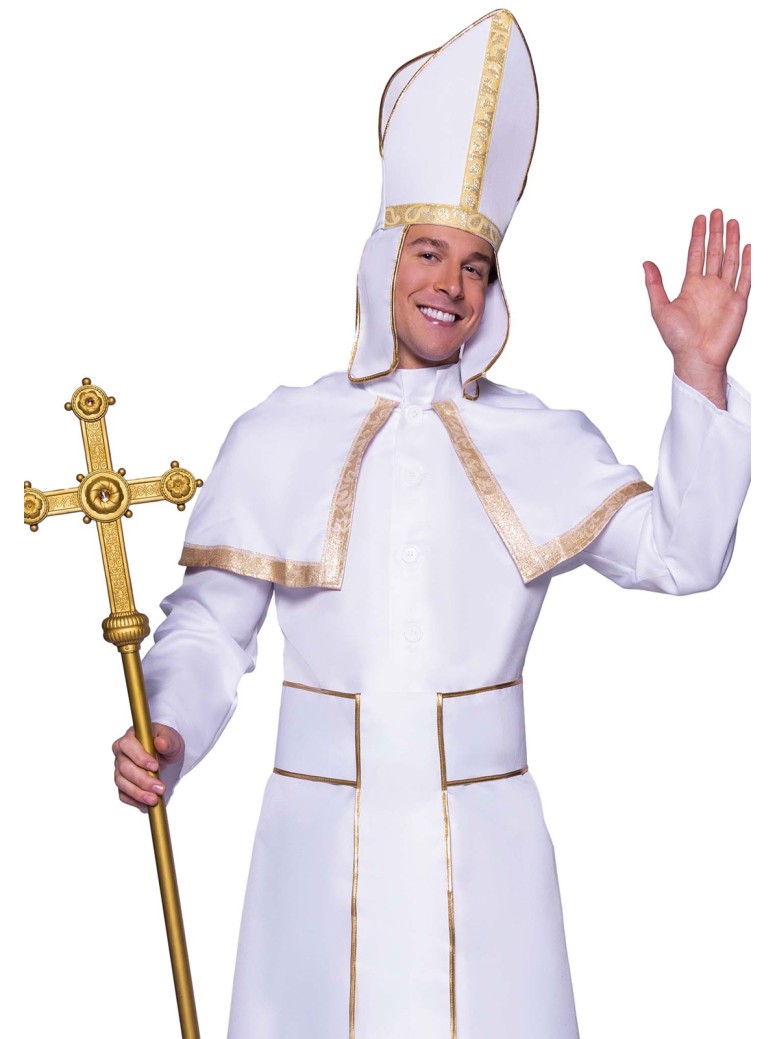 Leg Avenue costume da Papa con vestito cintura cappello