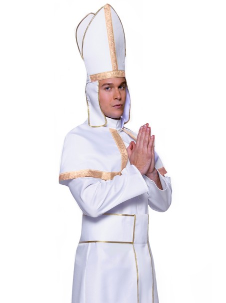 Leg Avenue costume da Papa con vestito cintura cappello Leg Avenue costume da Papa con vestito cintura cappello
