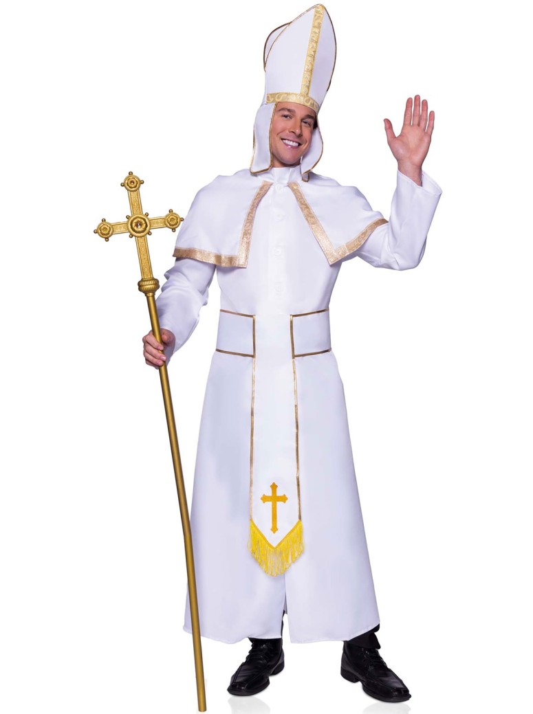 Leg Avenue costume da Papa con vestito cintura cappello
